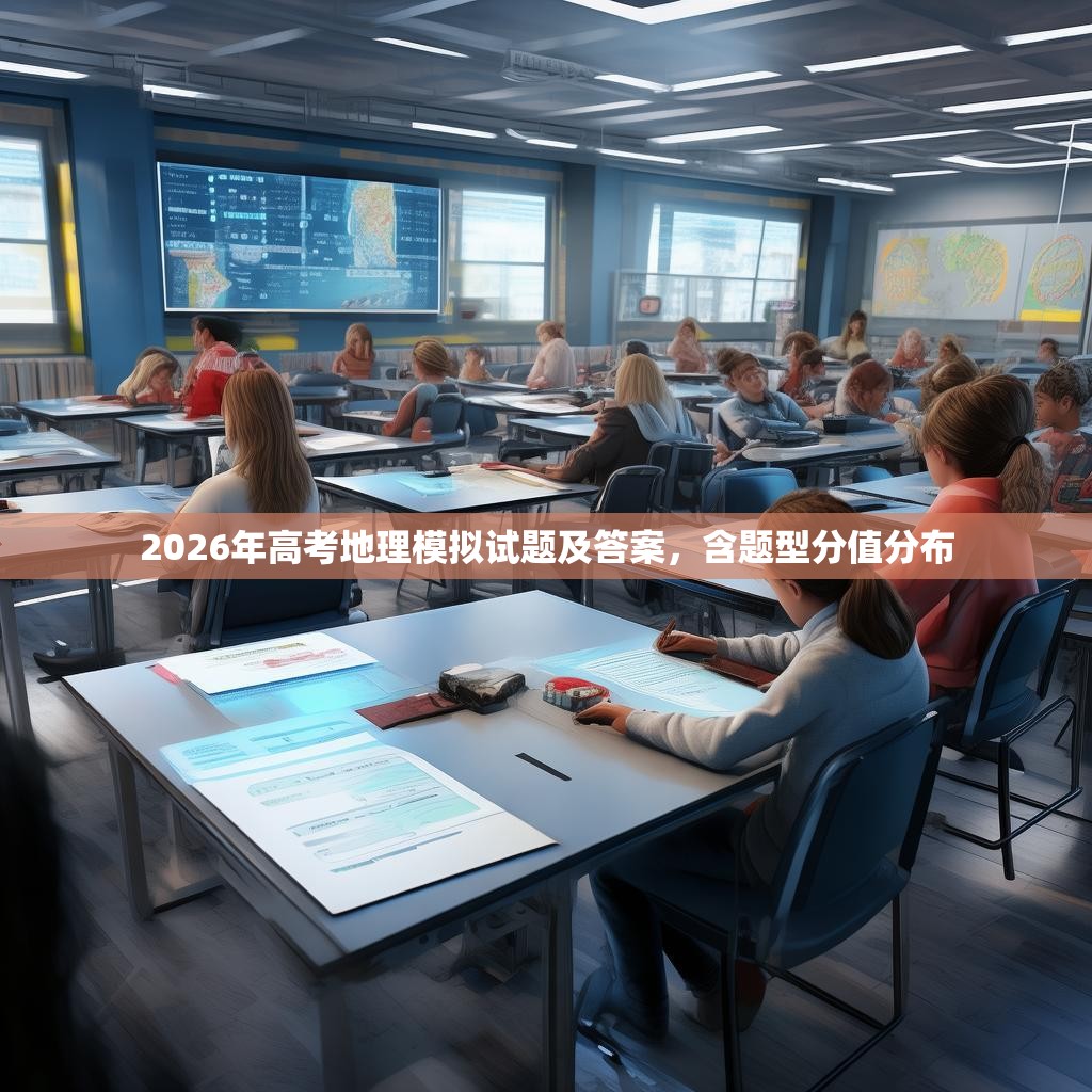 2026年高考地理模拟试题及答案，含题型分值分布
