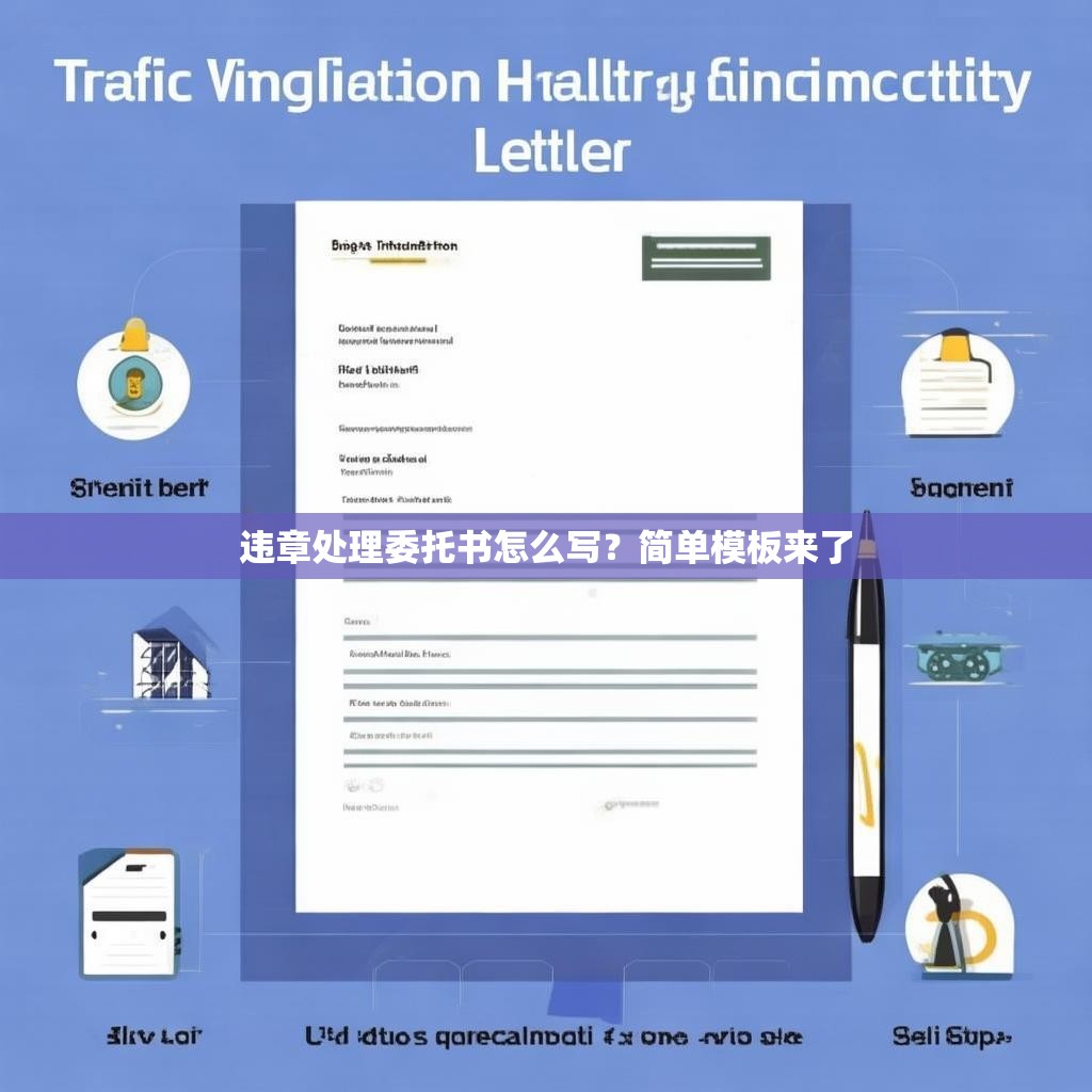 详细阅读:违章处理委托书怎么写?简单模板来了 违章处理委托书怎么写?简单模板来了