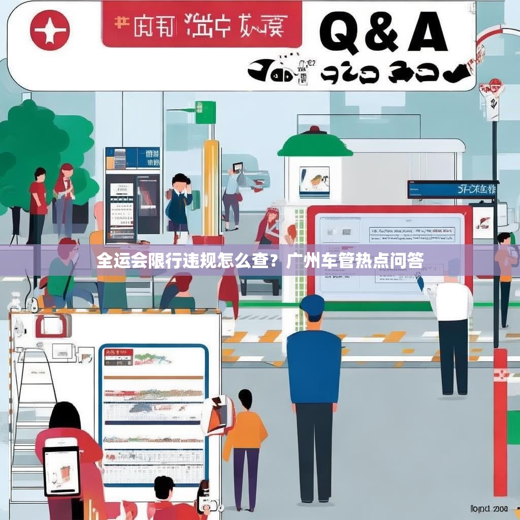 全运会限行违规怎么查？广州车管热点问答